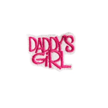 Daddy’s girl white and pink feltie