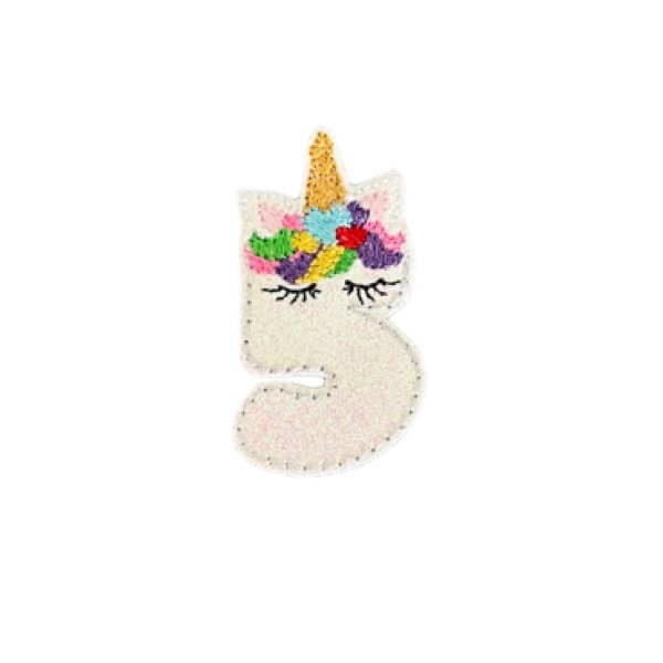 Unicorn number 5 feltie