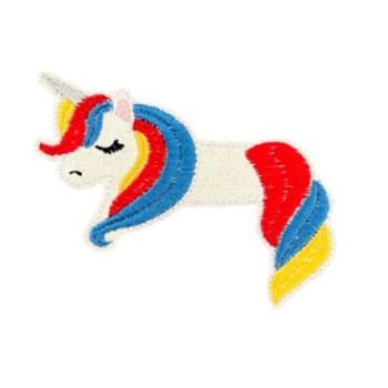 Unicorn Head & Tails Bow Part Primary