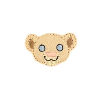 Lion Feltie Girl