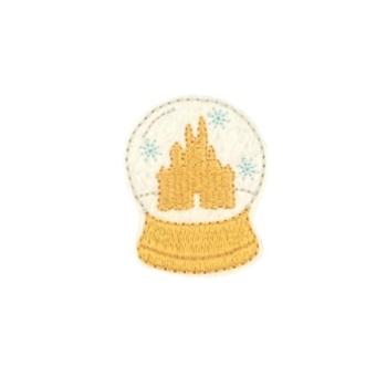 Castle Snowglobe Feltie
