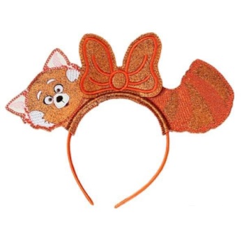 Red Panda Headband Set