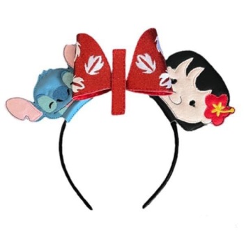 Blue Alien Friends Headband Set