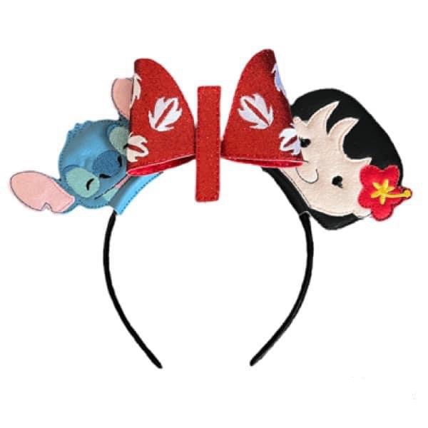 Blue Alien Friends Headband Set