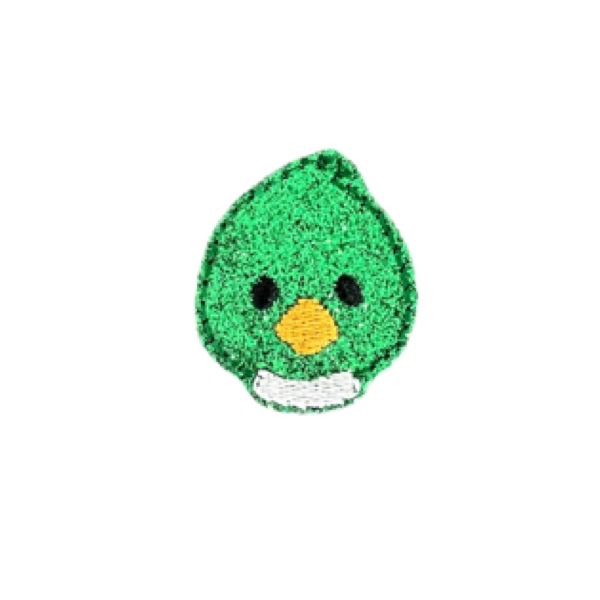 Duck head feltie glitter
