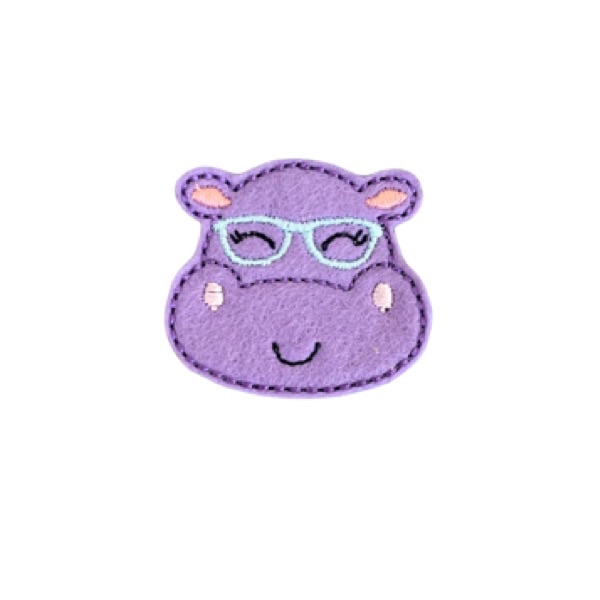Geeky Hippo Feltie