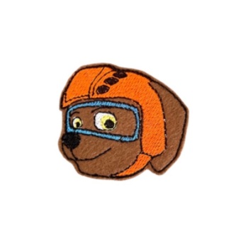 Orange Dog Feltie