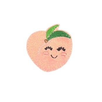 Peach Feltie Glitter