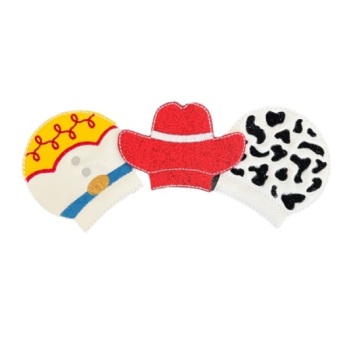 Cow Girl Headband Set