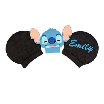 Personalised Blue Alien Headband Set