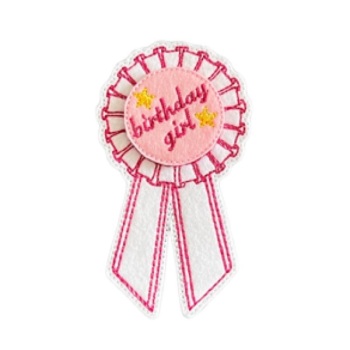 Birthday Girl Rosette Felties