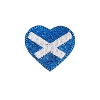 Scotland Heart Flag Feltie
