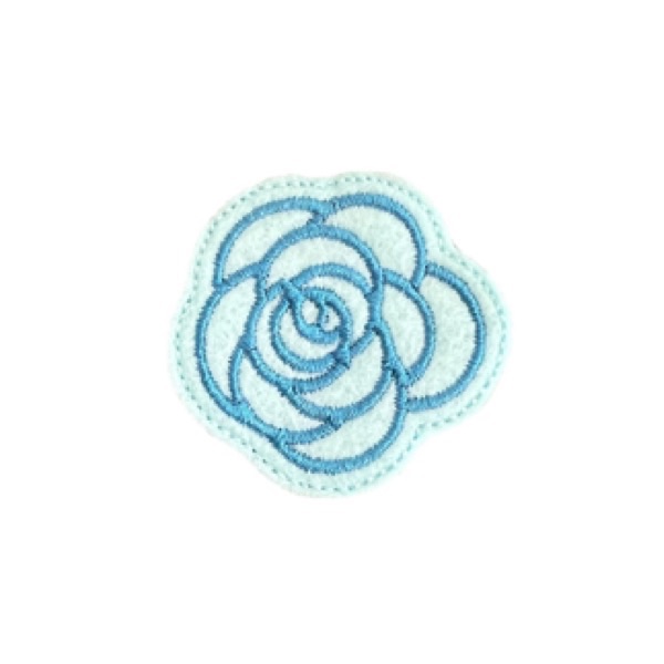 Rose Feltie Blue