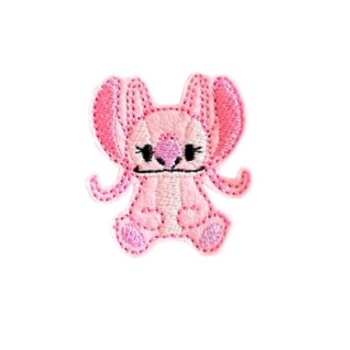 Sitting Pink Alien Feltie