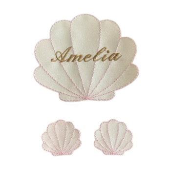 Seashell Bow Holder Set