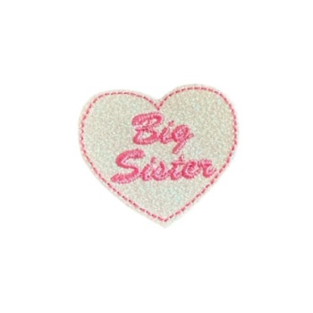 Big Sister Heart Feltie