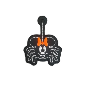 Hanging Girl Spider Feltie