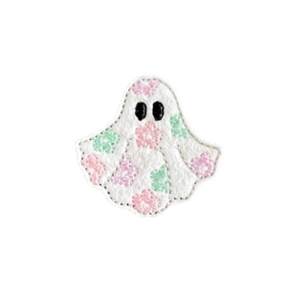 Flower Ghost Feltie Pastel