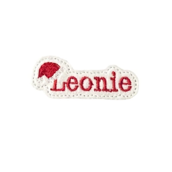 Personalised Santa Name Feltie