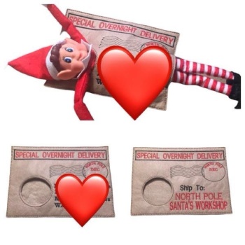 Returning Elf Envelope