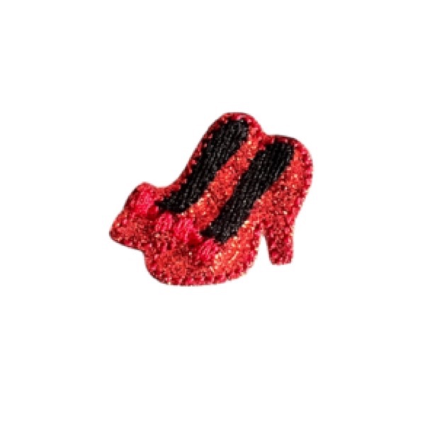 Ruby slipper feltie