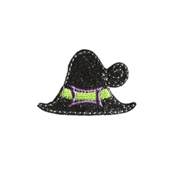Witch Hat Feltie Glitter