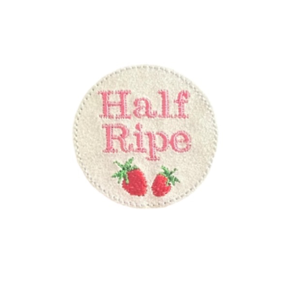 Half Ripe Feltie