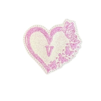 Butterfly Heart Feltie