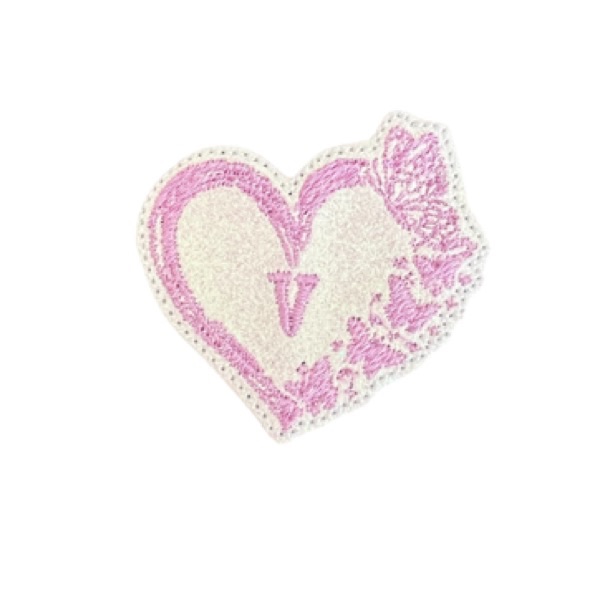 Butterfly Heart Feltie