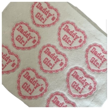 Daddy ‘s girl fancy heart Feltie