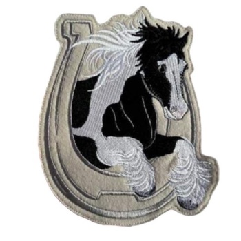 Large horseshoe Horse Feltie