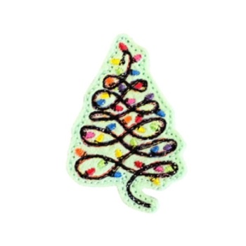 Xmas Light Tree Feltie