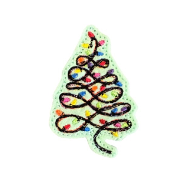 Xmas Light Tree Feltie