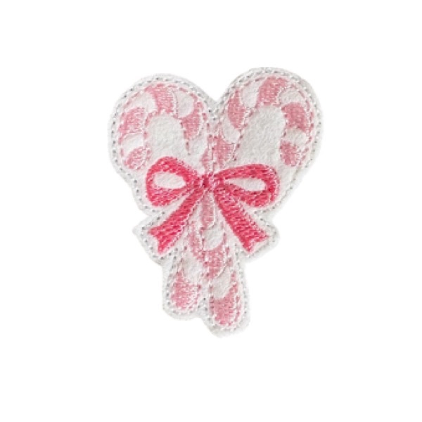 Candy Cane 1 pink Feltie
