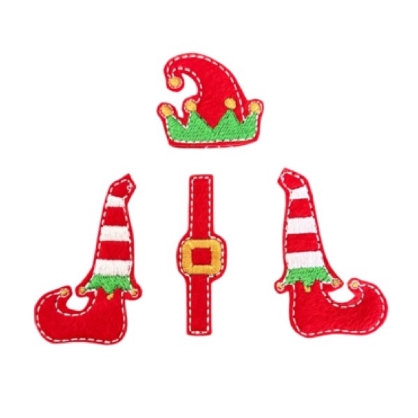 Elf Shoes Feltie Small Red