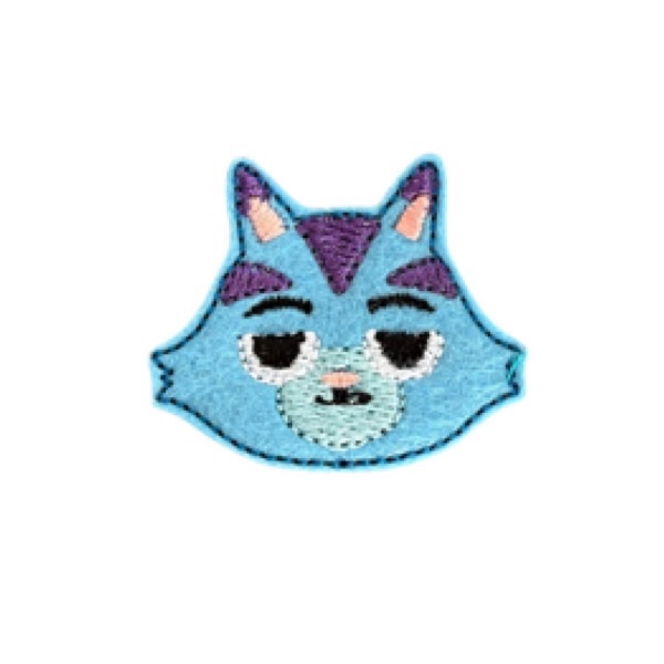 Blue cat feltie