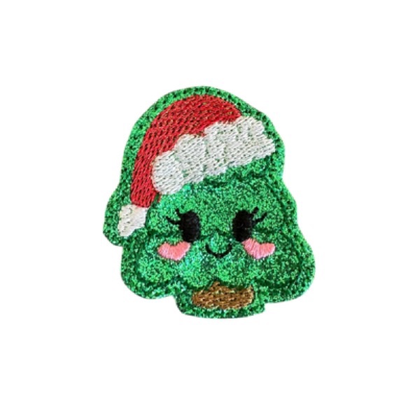 Santa Christmas Tree Feltie