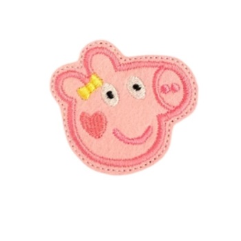 Baby Pig Head Feltie