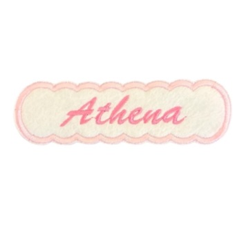 Personalised slider white