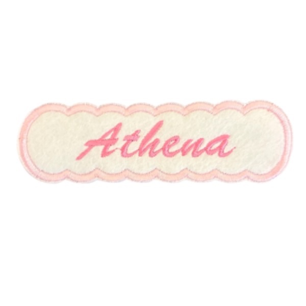 Personalised slider white