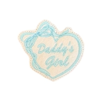 Daddy Girl Bow Feltie