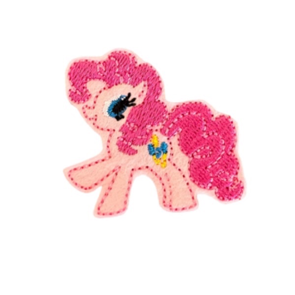 Pink pony feltie
