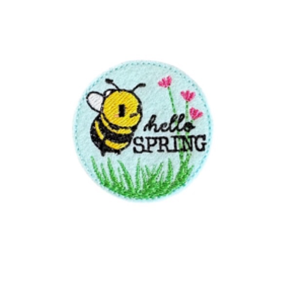 Hello Spring Bee Feltie