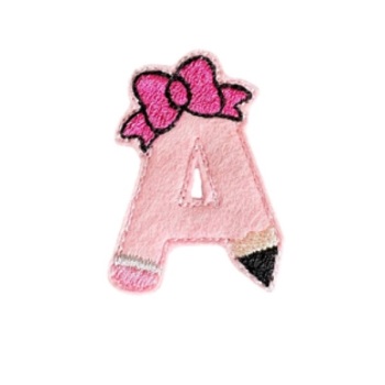 Pencil Initial feltie