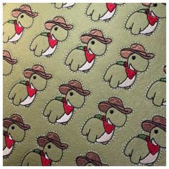 Cowboy Dino Feltie