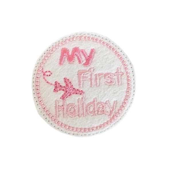 My first holiday Feltie pink