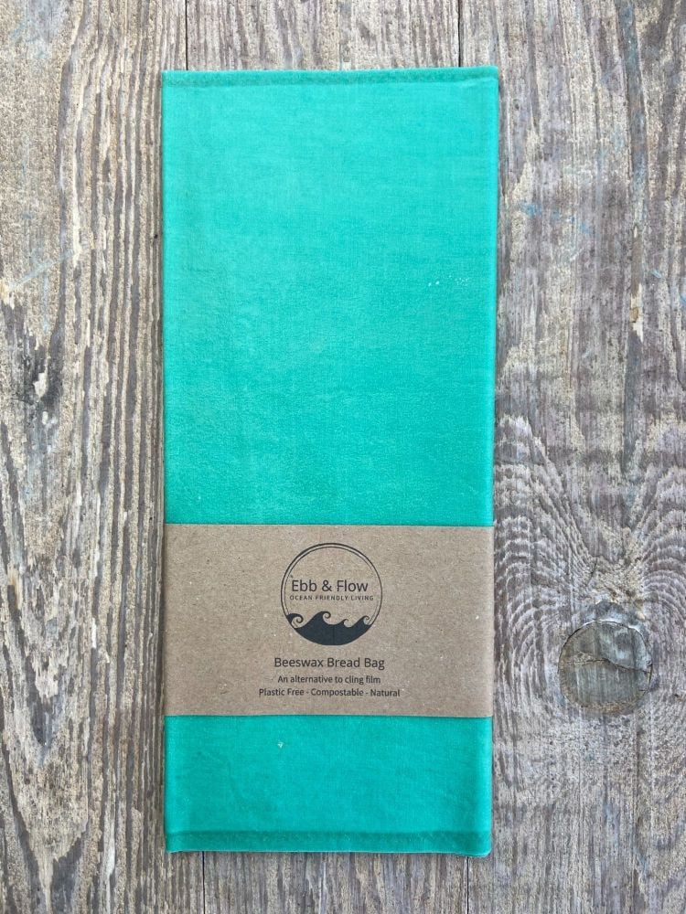 Bread Bag - Organic - Turquoise