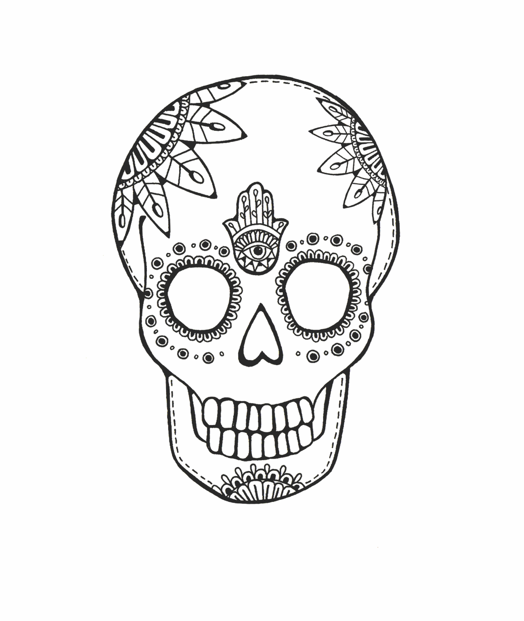 The Xander Kostroma Skull Logo