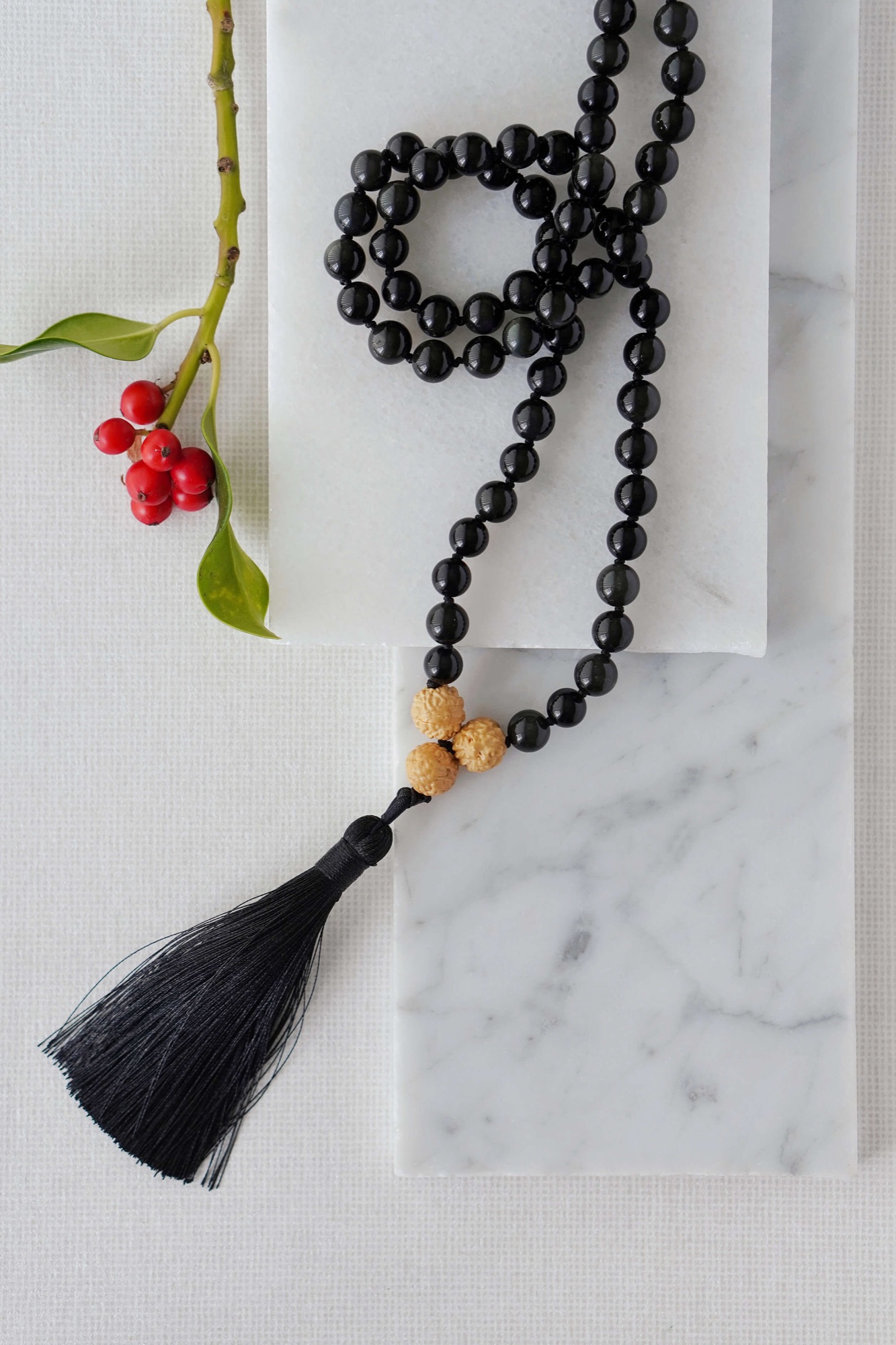 The 108 Mala bead necklace
