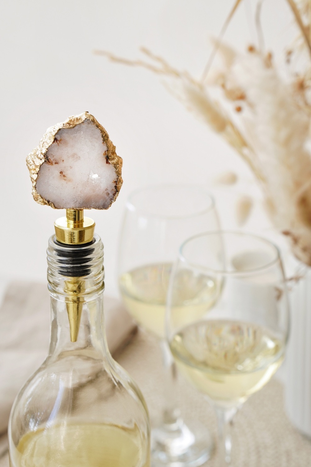 Crystal Wine Bottle Stopper by Xander Kostroma